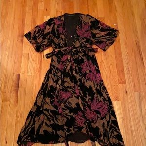 Zara wrap dress